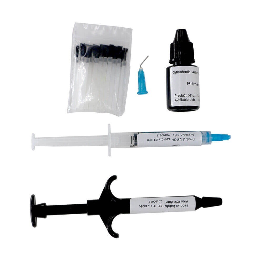 1 Pack Dental Ortho-Bonding Light Cure Orthodontic Adhesive, Primer + ETC+Paste