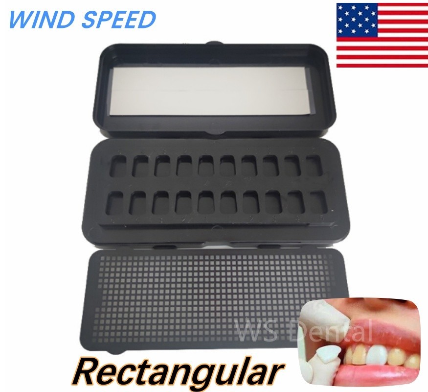 Veneer Pretreatment Patch Box Dental Ceramic Tooth Veneers Storage Case Holder