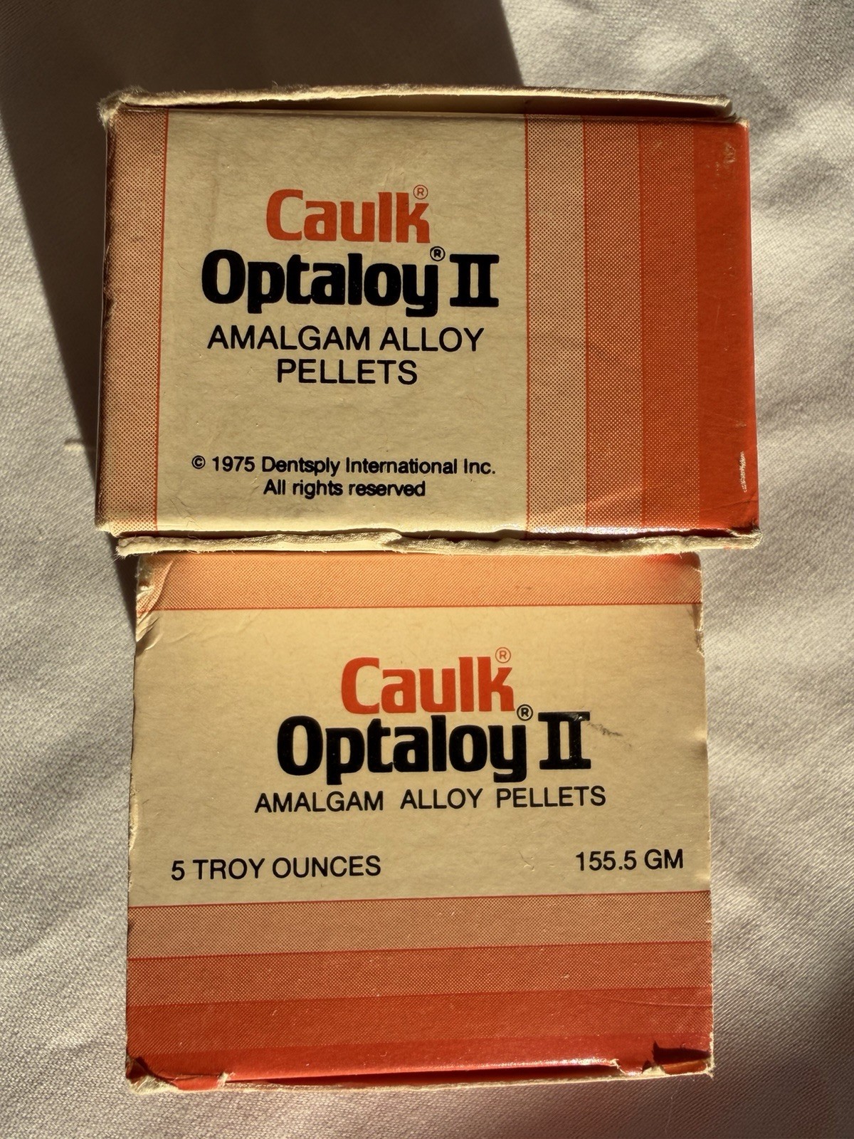CAULK OPTALOY II 10 Troy Oz 800 Pellets Silver Amalgam Alloy Type II Class 3