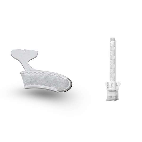 DIBT 35 Sideless Stainless-Steel Bite Trays + 48 Mixing Tips