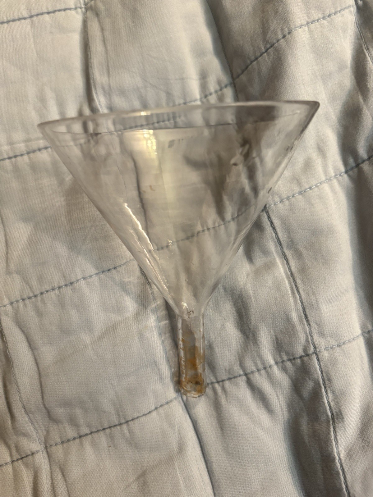 Vintage 4.5 Inch Heavy Weight Funnel For Science – Unknown Make