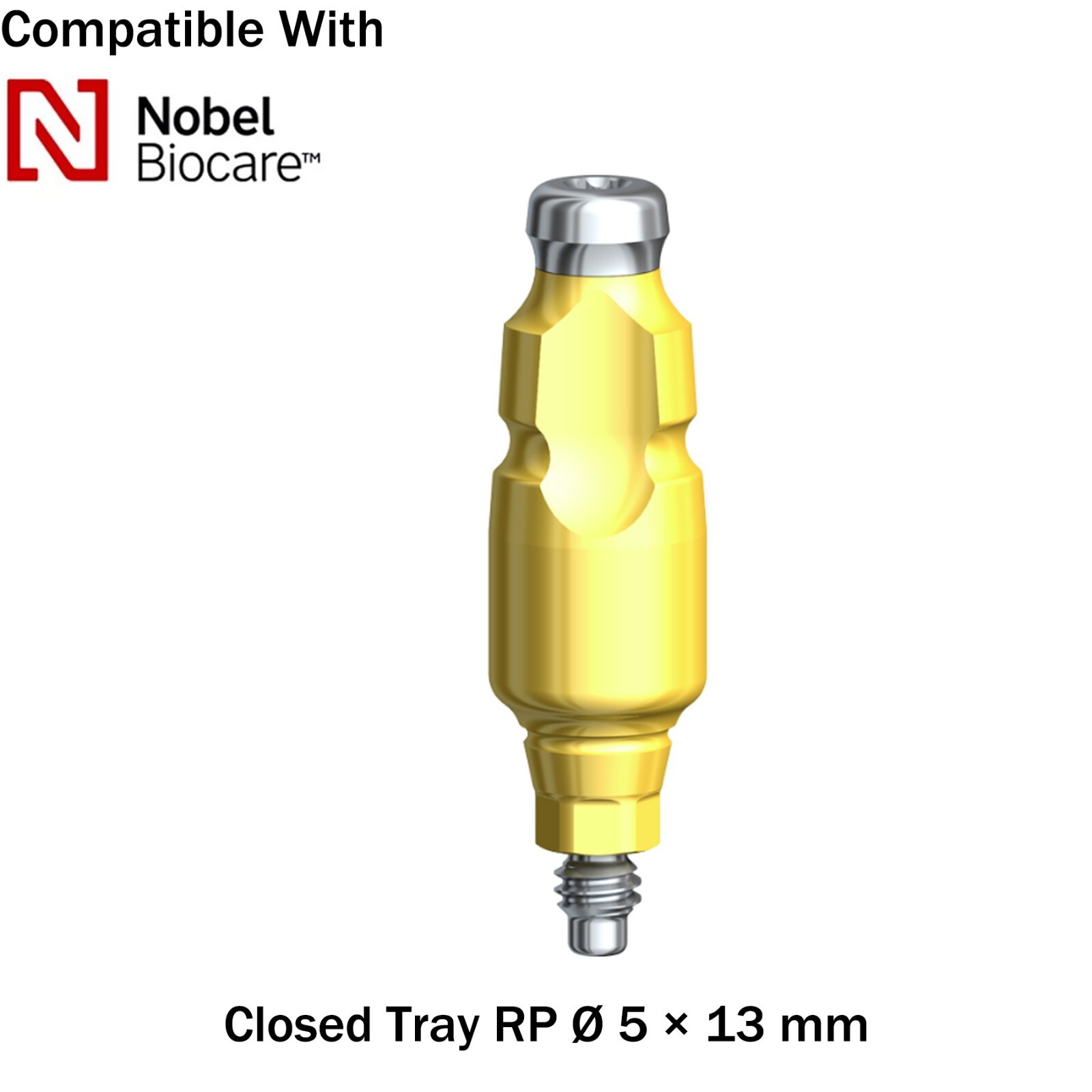 Dental Impression Transfer Coping Open Closed Tray Analog NP RP fit Nobel Active