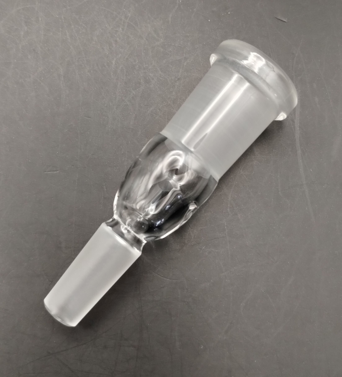 14mm Female – 10mm Male Extension Glass Ground Joint Attachment Adapter GonG