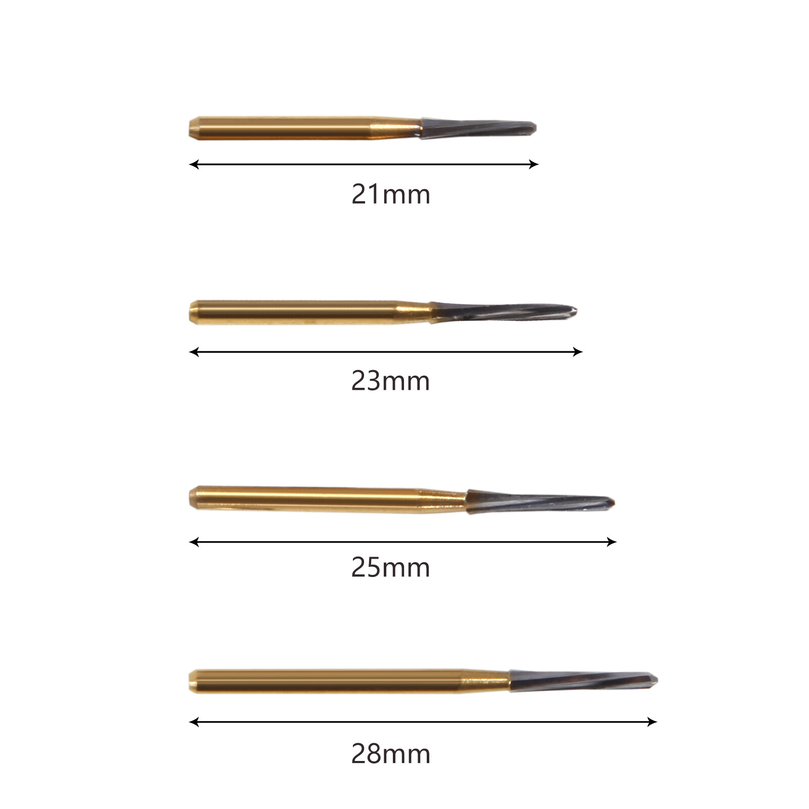 SANDENT Dental Endo-Z Bur Carbide Tungsten Surgical Cutter Drill Bur 5pc/pack ty