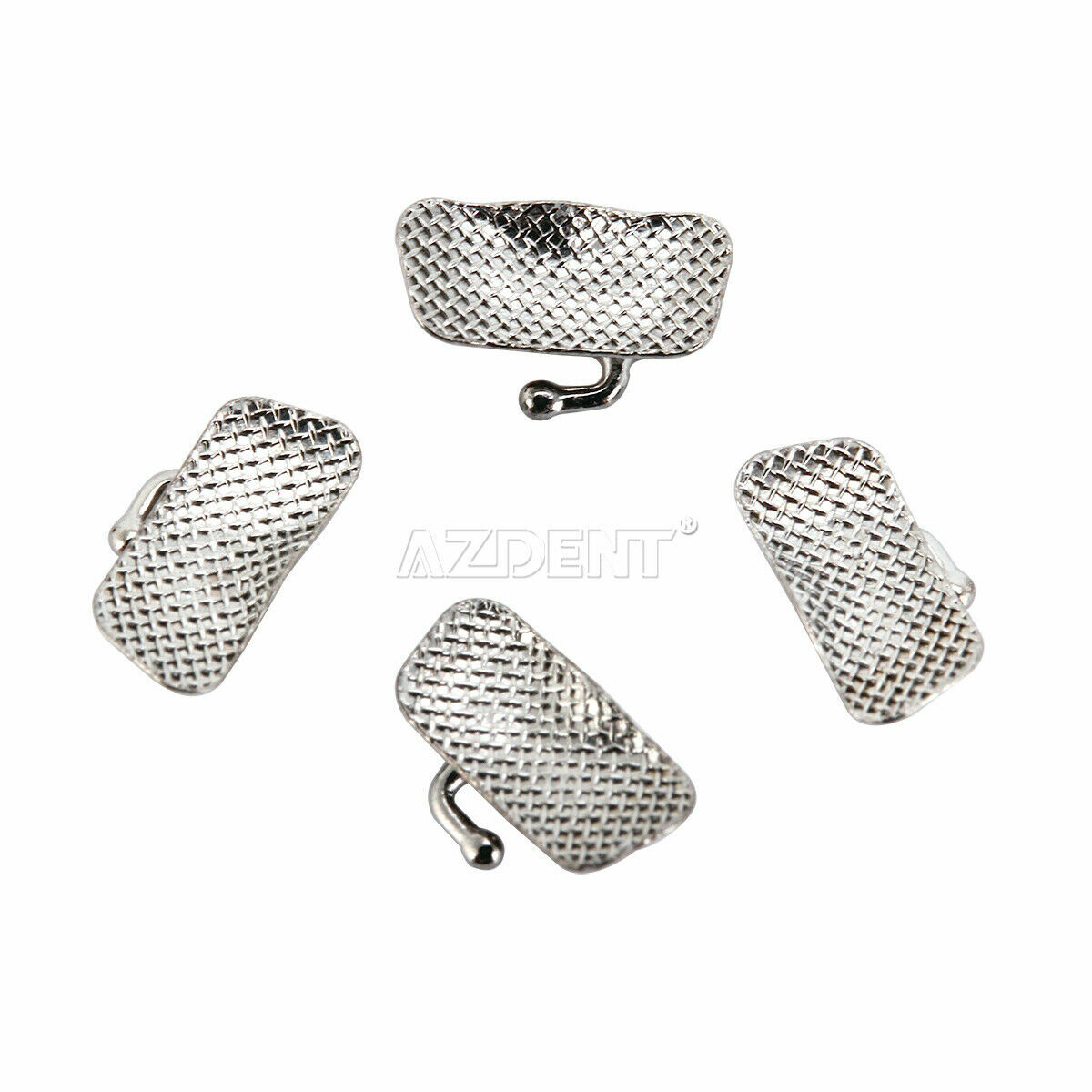 AZDENT Dental Orthodontic Buccal Tubes Bondable Non-Conv 1st /2nd Molar Roth.022