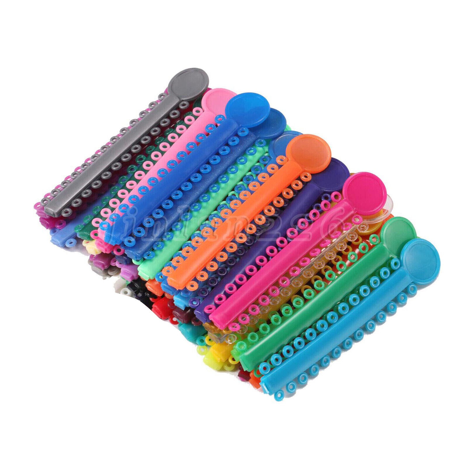 1040Pcs/Pack Dental Orthodontic Ligature Ties Elastic Rubber Bands Braces SKYSEA