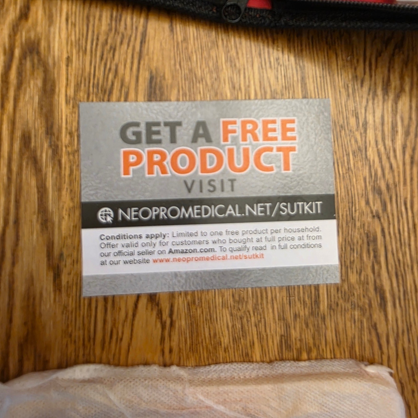 NeoProMedical Suture Practice Kit Medical Student Surgical Training Set Black