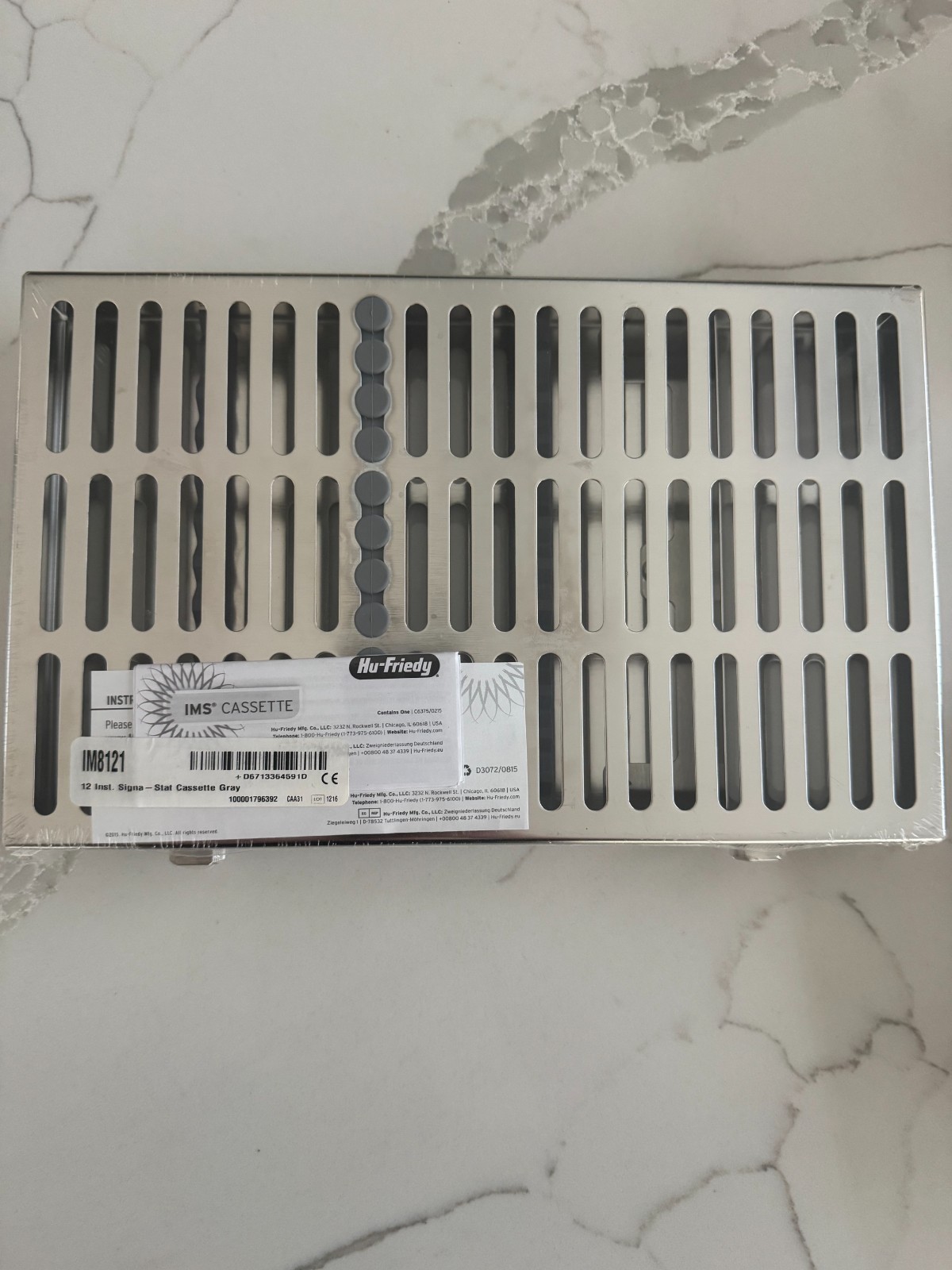 Hu-Friedy Signature Series 12 Instrument Signa-Stat Cassette IM812