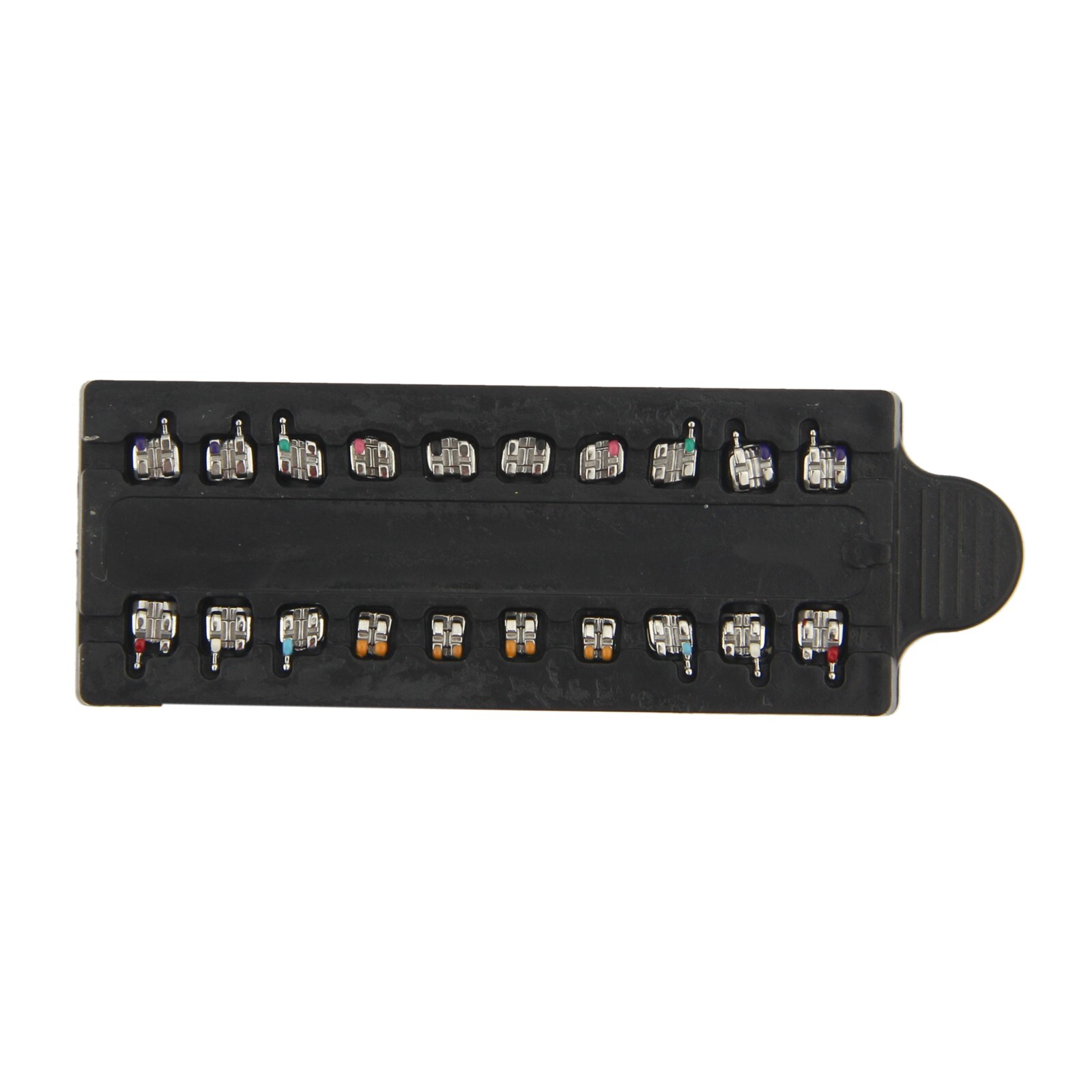 Dental Orthodontic Metal Brackets MIM Brace Mini MBT Roth 018 022 345 Empower AO