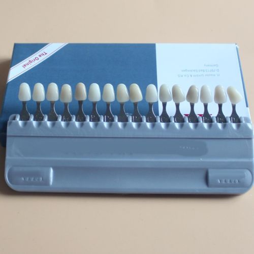 1 Set Porcelain Dentist Dental Materials 16 Colors Shade Guide Teeth US