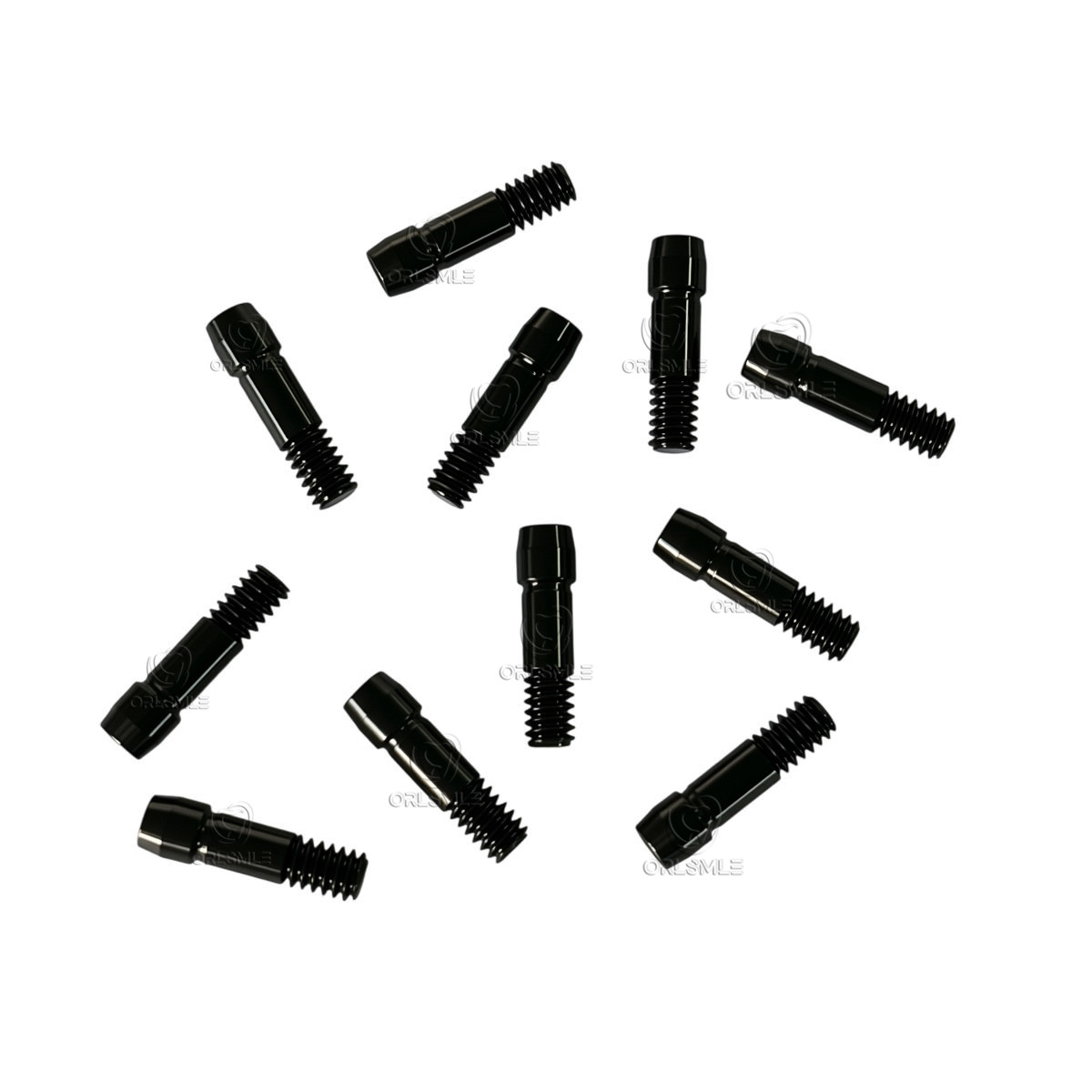 20Pcs Dental titanium Screw Black Fit to Hiossen Osstem TS Mini / Regular
