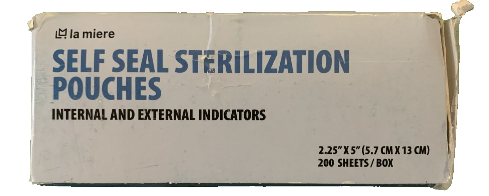 200 pcs 2.25″ x 5″ Self Sealing Sterilization Pouches Autoclave, Sterilizer Bag