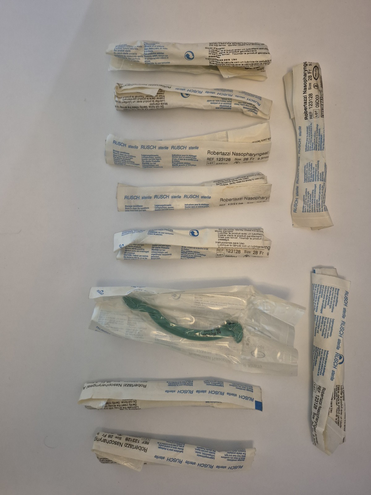10 Pieces Nasopharyngeal Airway NPA Trauma First Aide IFAK Medical TCCC