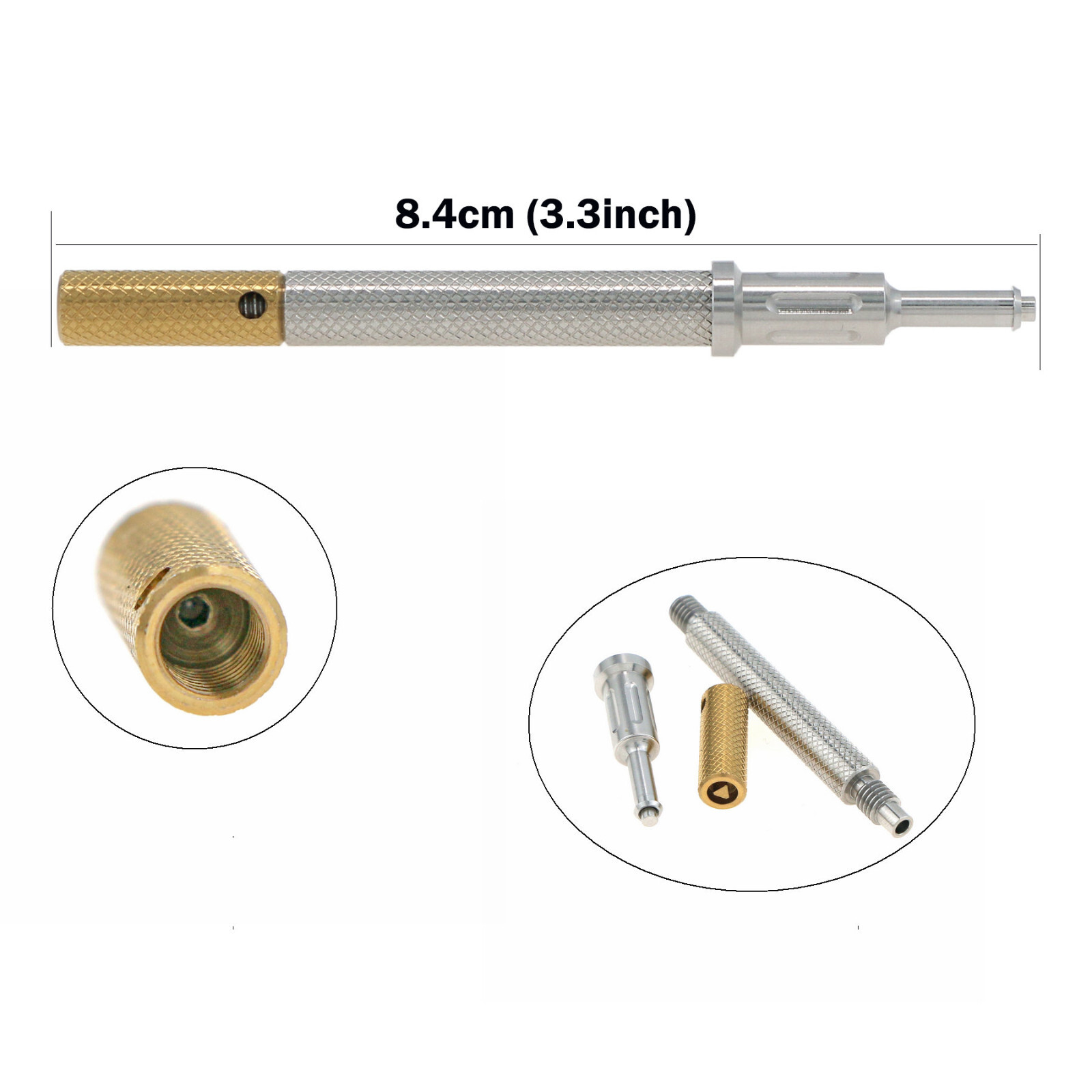 US Dental Overdenture Retention Caps 2.4 lbs Implant Locator Core Tool Abutments