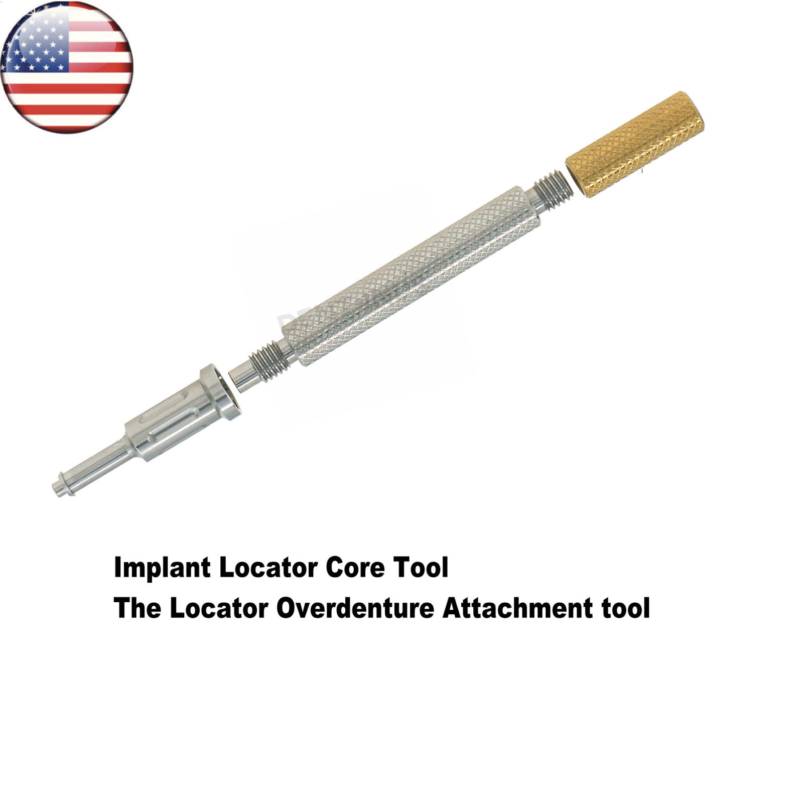 US Dental Universal Implant Retention Caps Insertion Extraction Remove Core Tool