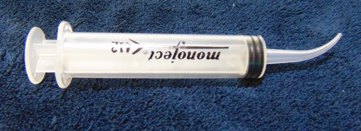 Monoject Curved 412 Tip Syringes 12 Cc , 1pcs – 1 Count select qty you want