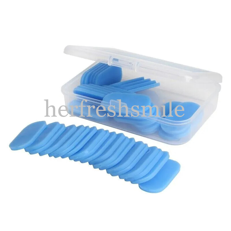 Dental Blue Temp Tabs Thermoplastic Impression Quick Bite Registration 50Pcs/Box