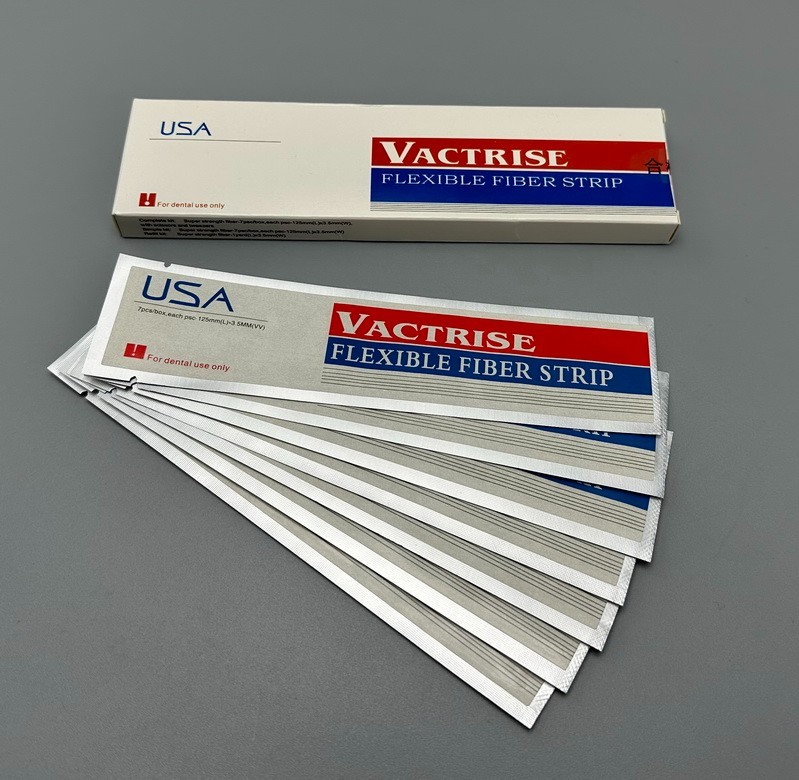 Dental Material Flexible Fiber Strip Glass Splint Loose Tooth Fixation Strips US