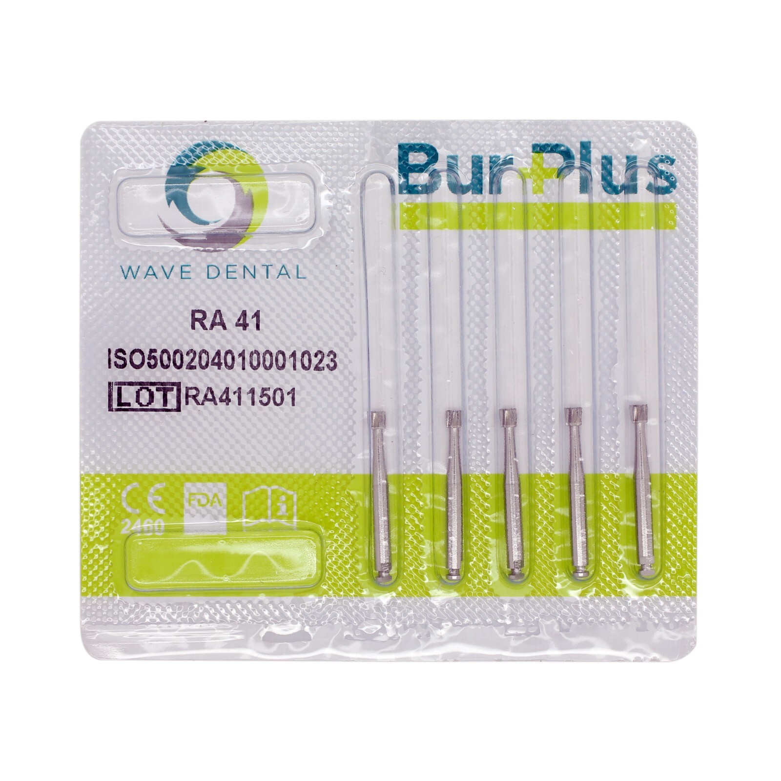 Wave Dental Carbide Burs Inverted Cone Latch Bur 41 RA 2.35mm Prima CA Low Speed