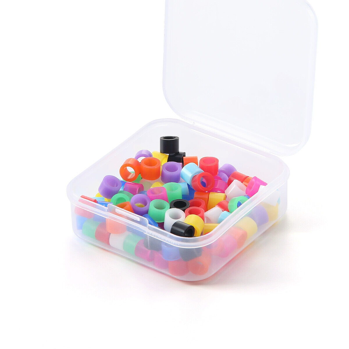 100Pcs Dental Silicone Instrument Color Code Ring Multi-Color Autoclavable Small