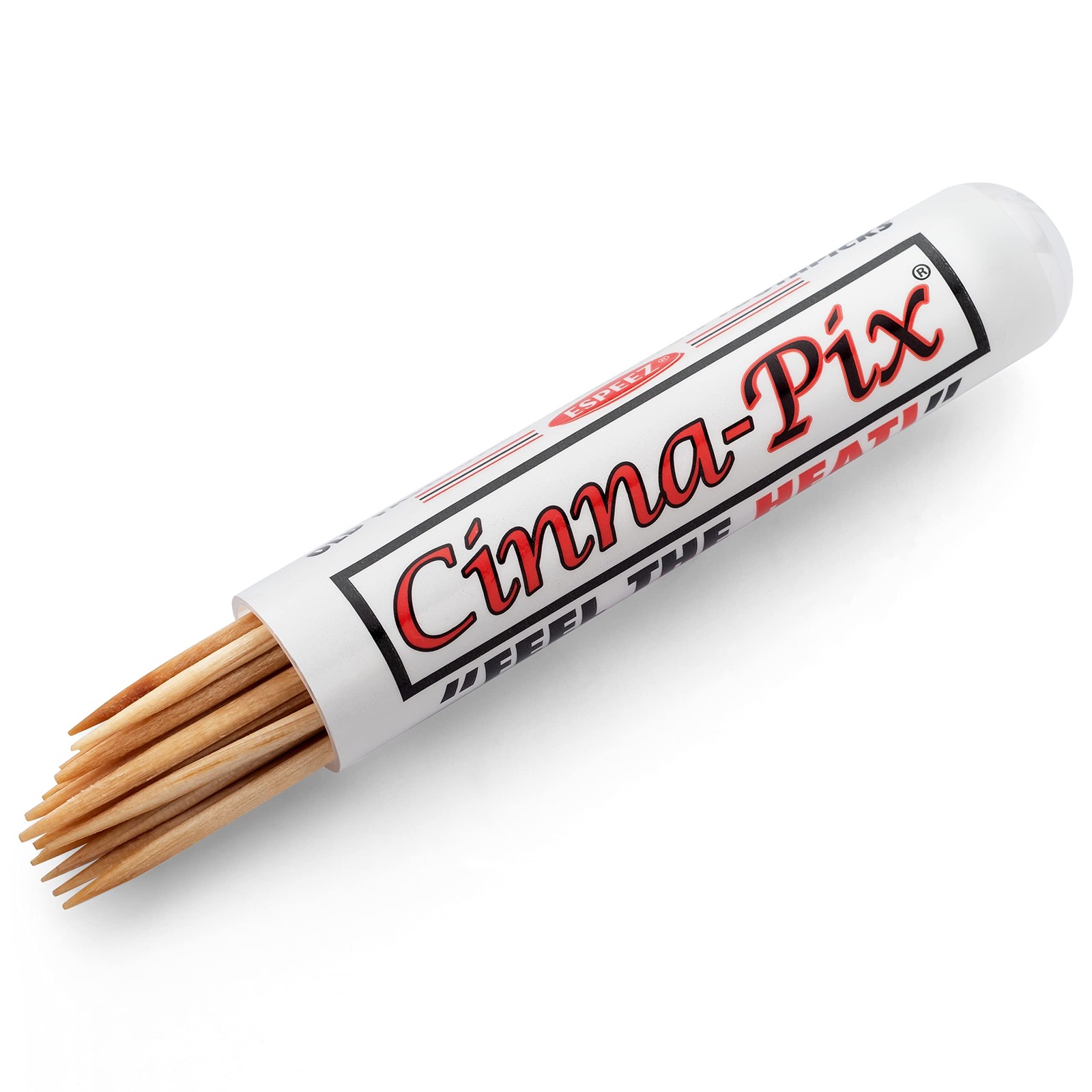 Cinna-pix Cinnamon Toothpicks Tubes (10 Pack) 20 Count (Pack of 1)