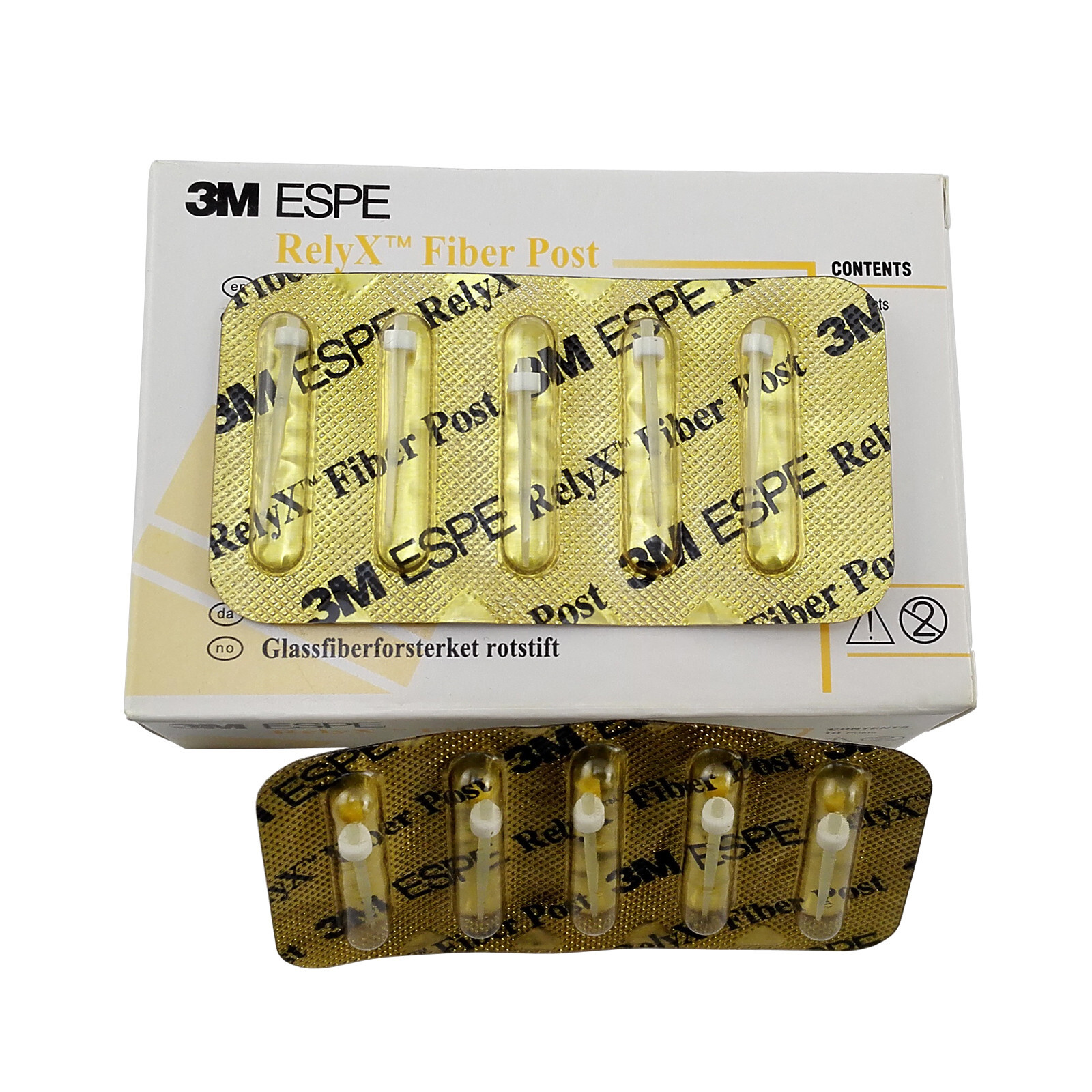 Dental Endodontic Rely X Fiber Post /Post Drills/3D Post 1.1mm 1.3mm 1.6mm 1.9mm