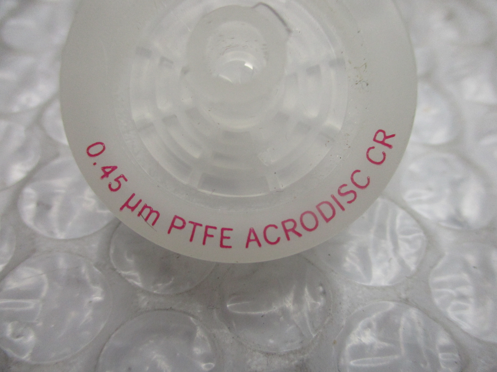INDUSTRIAL SPARE 0.45UM PTFE ACRODISC CR SYRINGE FILTER LOT OF 10 NSNP
