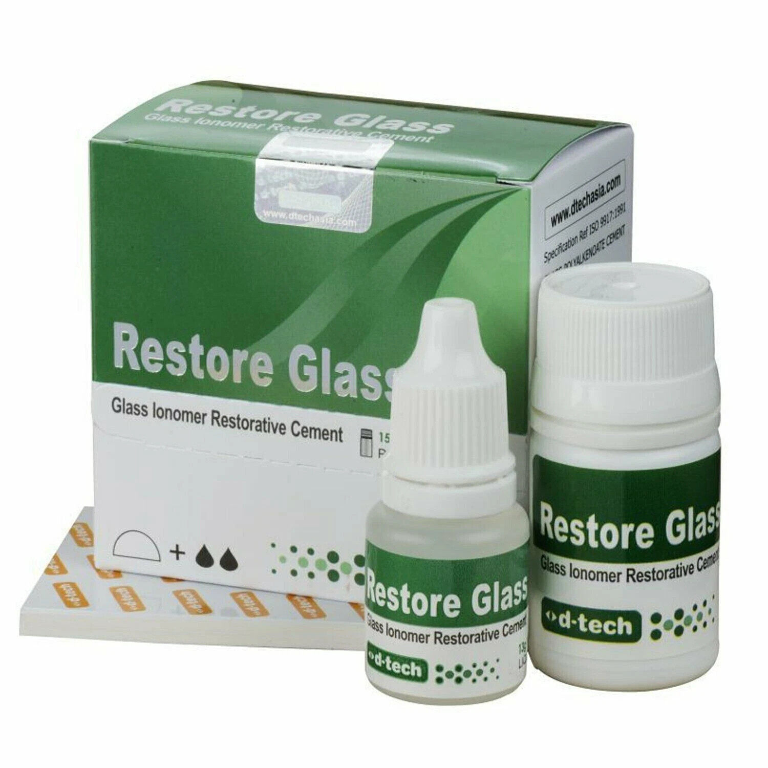 D-Tech Restore Glass Ionomer Restorative Cement with Long Expiry