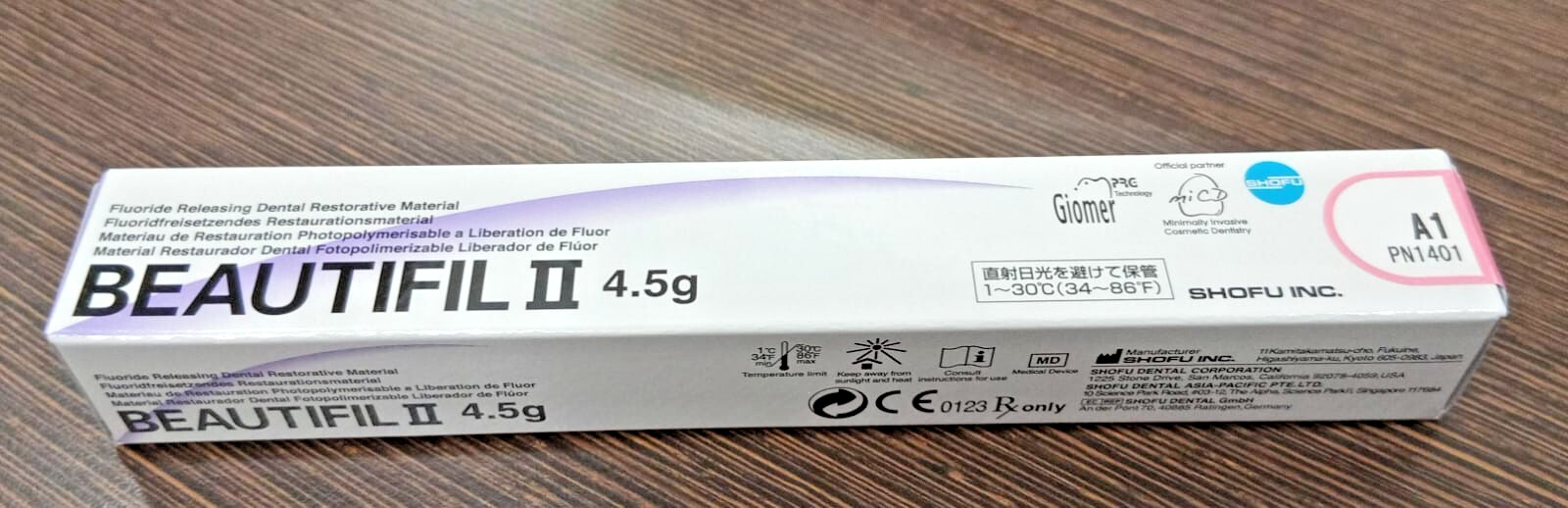 Shofu BEAUTIFIL 2 Fluoride Releasing Restorative Composite 4.5gm All Shades 2027