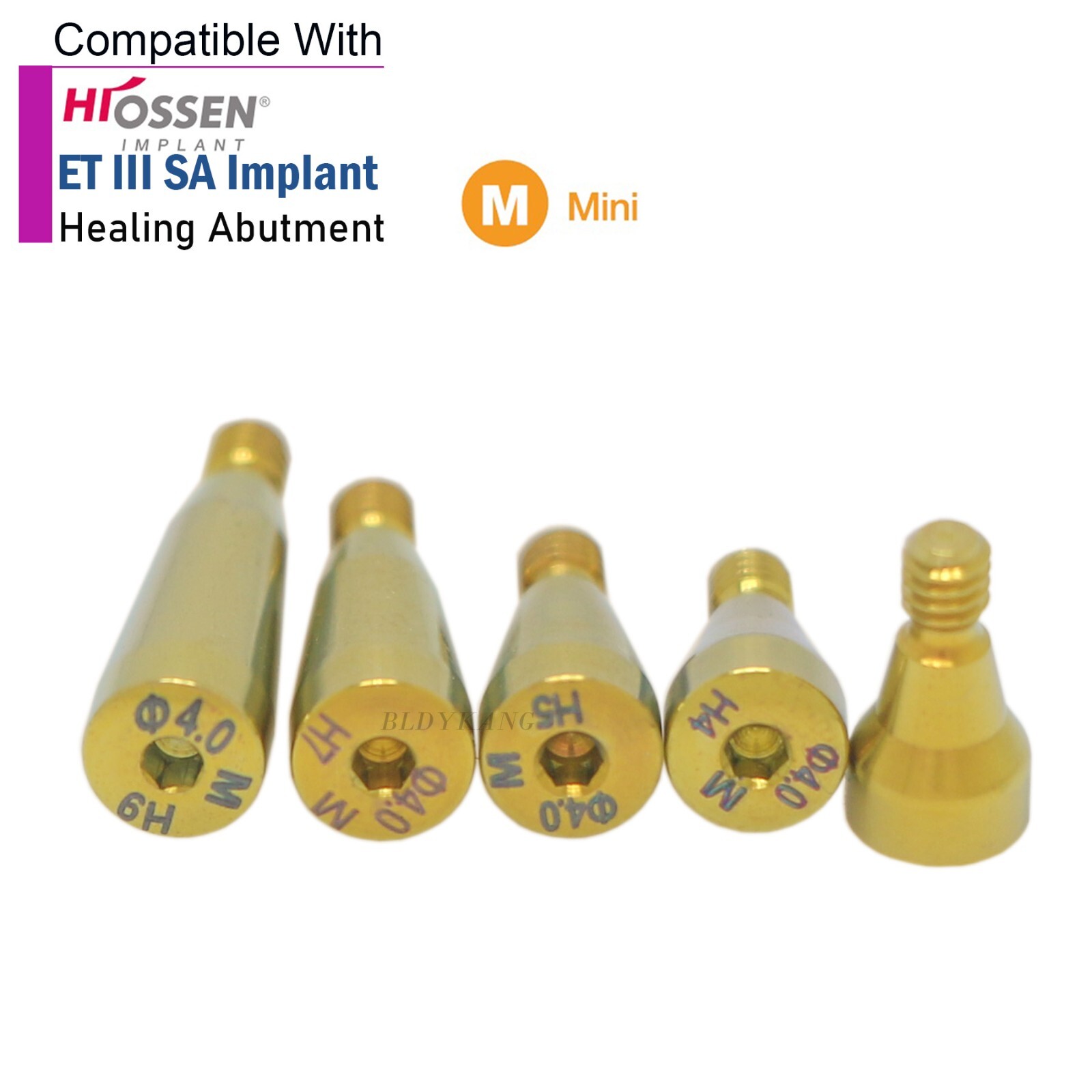 Dental Healing Abutment Mini Regular Platform Fits Osstem Hiossen