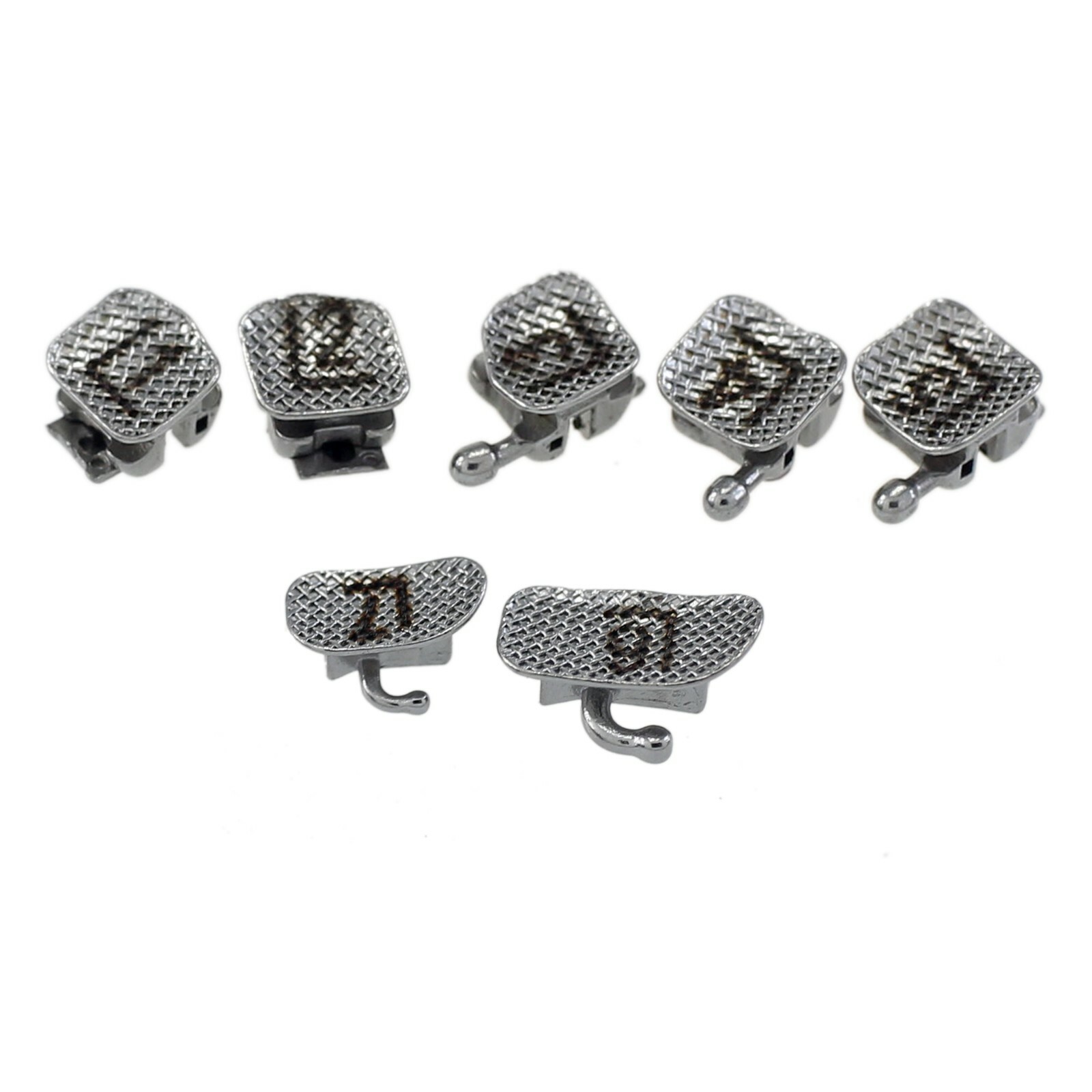 Orthodontic Self Ligating Brackets Mini Metal Braces Roth MBT 022 345H DAMON Q