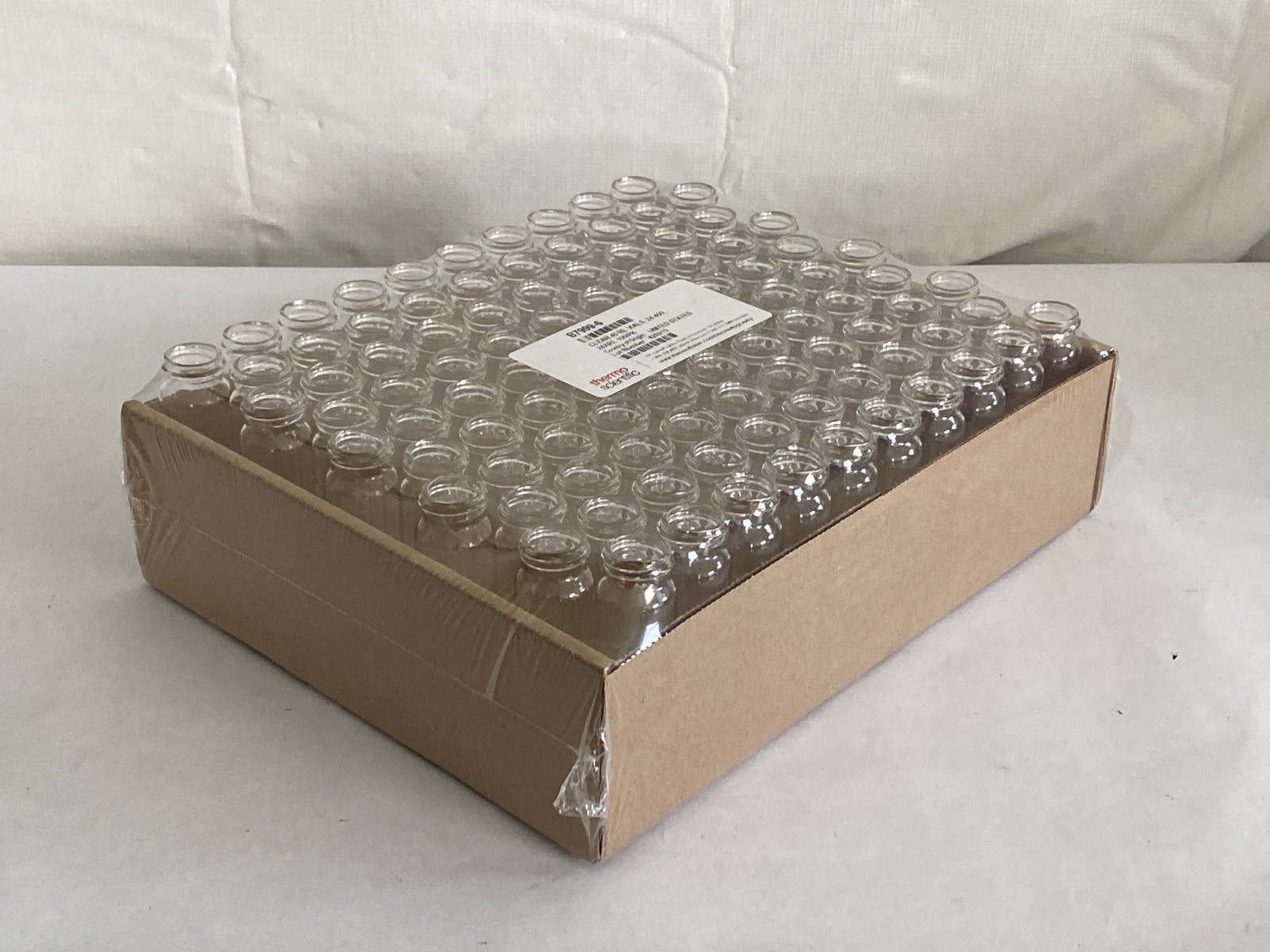 (100/Pk) THERMO 40mL Clear Glass Vials 28x95mm 24-400 Thread B7999-6