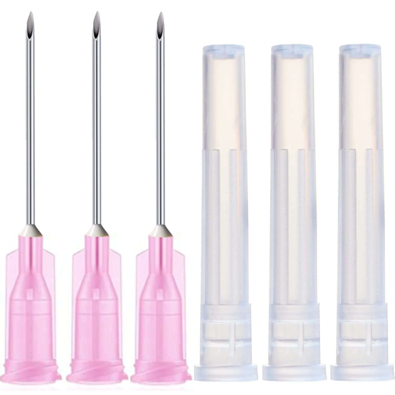 100 Pack 25 Gauge 5/8 Inch Sterile Disposable Syringes