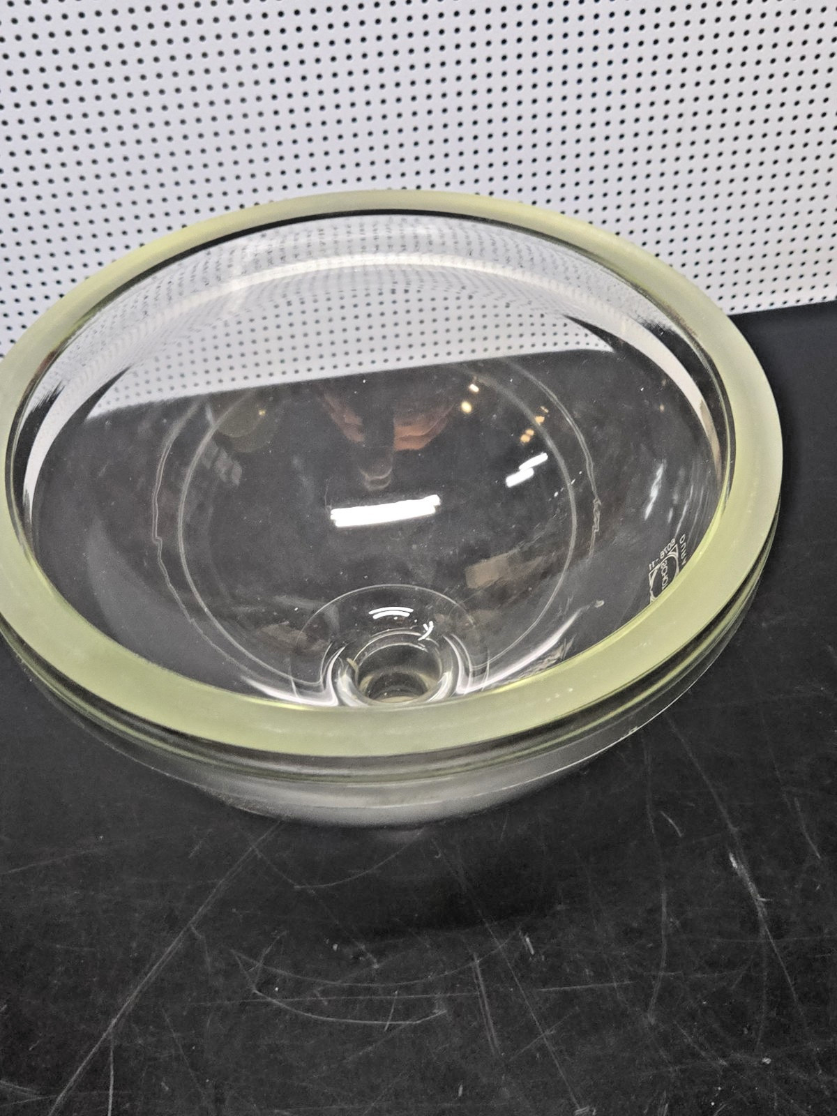 SCHOTT DURAN Large Glass Reaction Vessel Top 200mm ID / 240mm OD