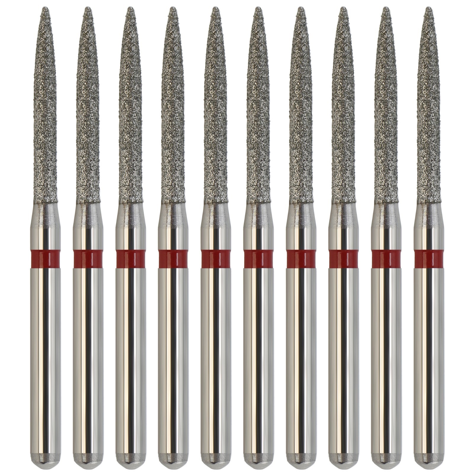 Diamond Dental Burs 863/012F High Speed FG Shank for Implant & Crown Prep 1.2mm