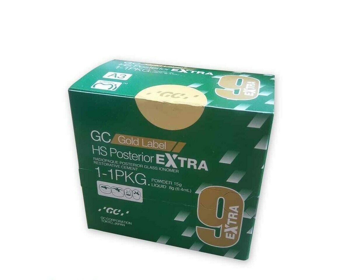 GC 9 Extra Posterior Restorative Large Pack Glass Ionomer Cement Same as Picture