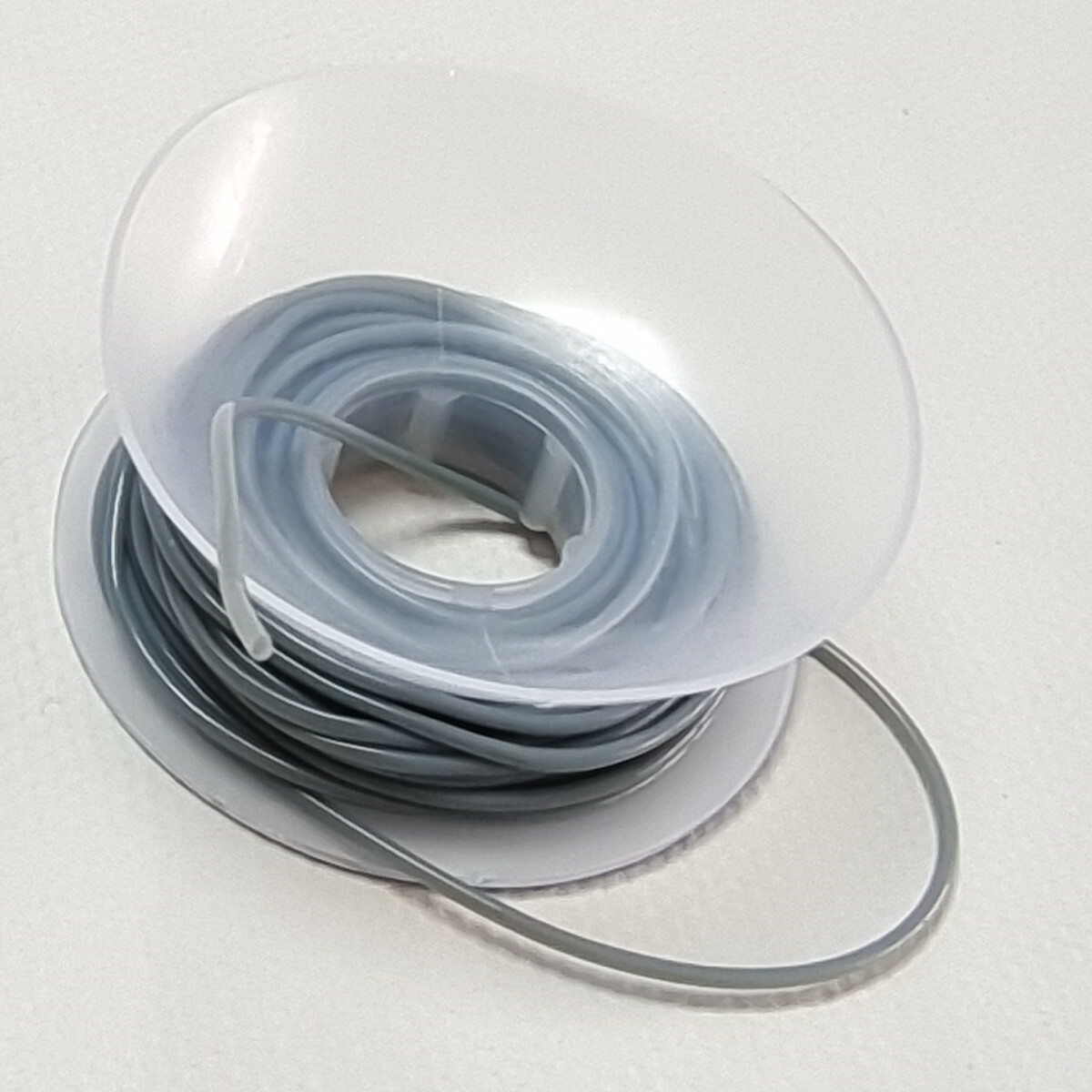 2x Orthodontic Archwire Sleeve Elastic Protective Tube Dental Wires Bracket Gray