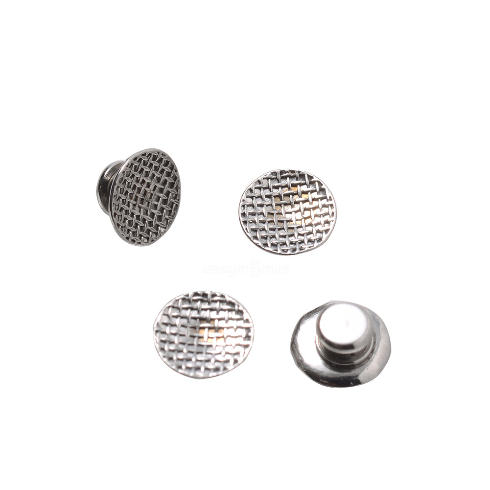 Dental Orthodontic lingual buttons bondable Traction Hooks Crimpable Hooks 10pc