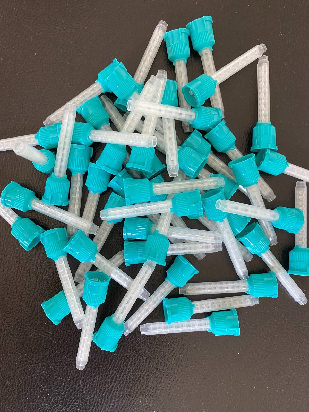 Dental HP Blue /TEAL Mixing Tips T-style Tips 6.5 mm Impression Heavy Body 50/PK