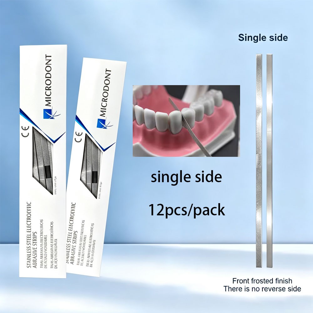 Dental Composite Polishing Strips Fine Coarse Grit One Side Double side 1pk/12pc