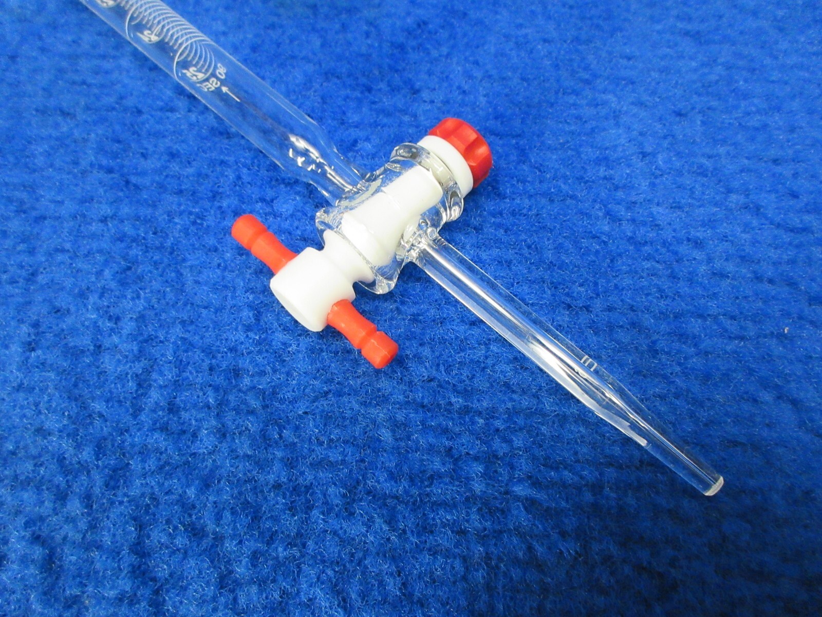 KIMBLE KIMAX 25mL Buret Class A Certified Funnel Fill PTFE Opening 17027F-25