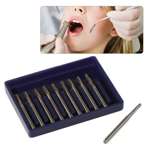 Dental Tungsten Carbide Bur FG Drill Round Type For High Speed Handpiece FG-557