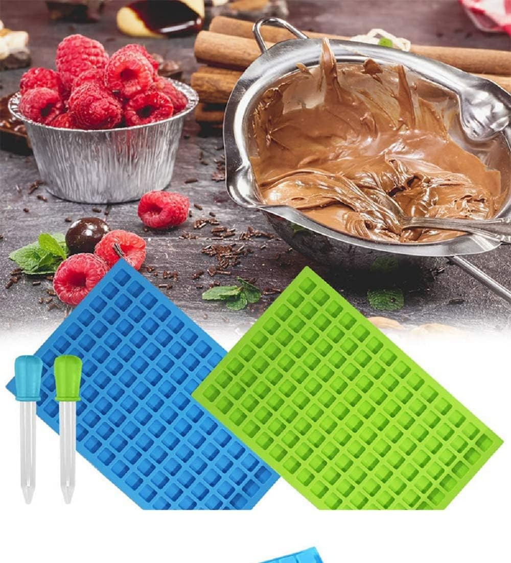 Juego de 8 cuentagotas 5ml silicona plastico ninos caramelos moldes medicina