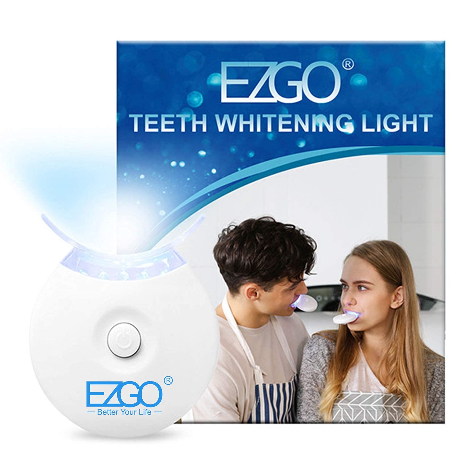 EZGO Teeth Whitening LED Accelerator Lights, 5 X 1 Count (Pack of 1)