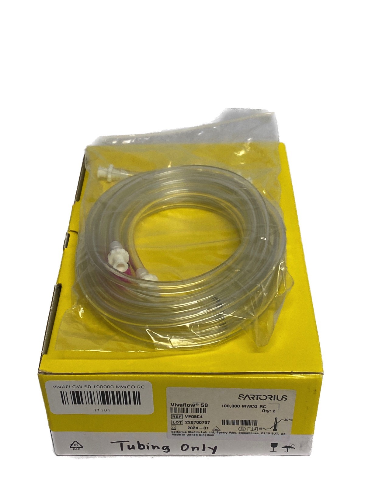 SARTORIUS Vivaflow 50 Tubing for Crossflow Cassette 3000 MWCO PES VF05P9