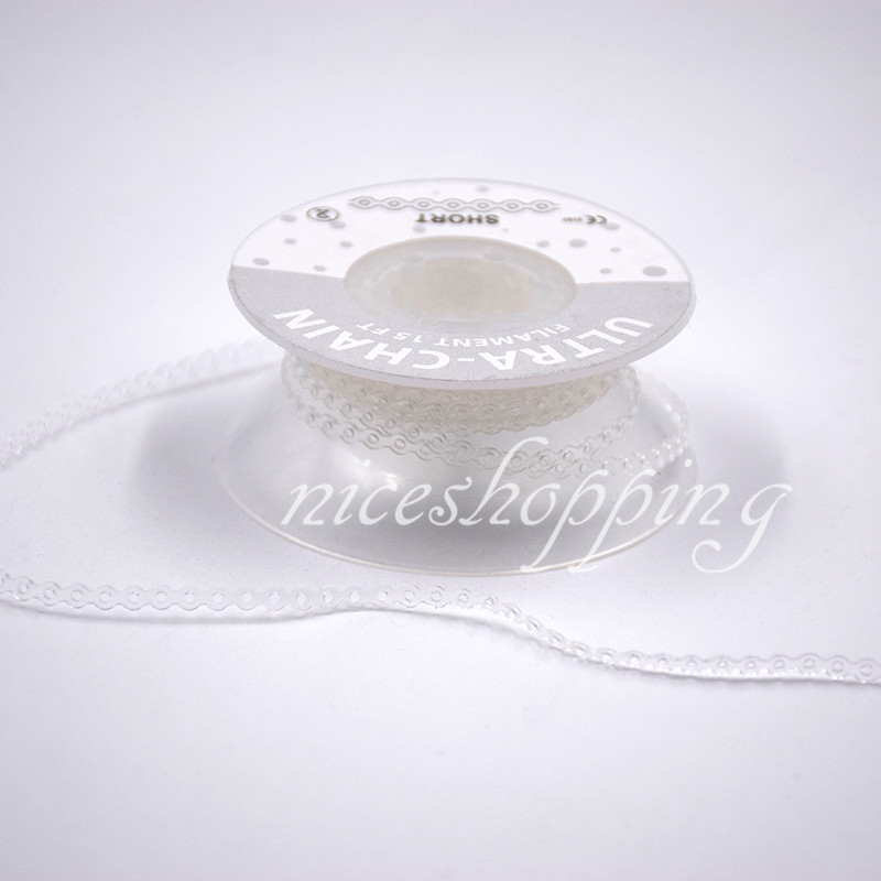 Dental Ortho Elastic Ultra Power Chain Rubber Braces Bands Long/Short/Continuous