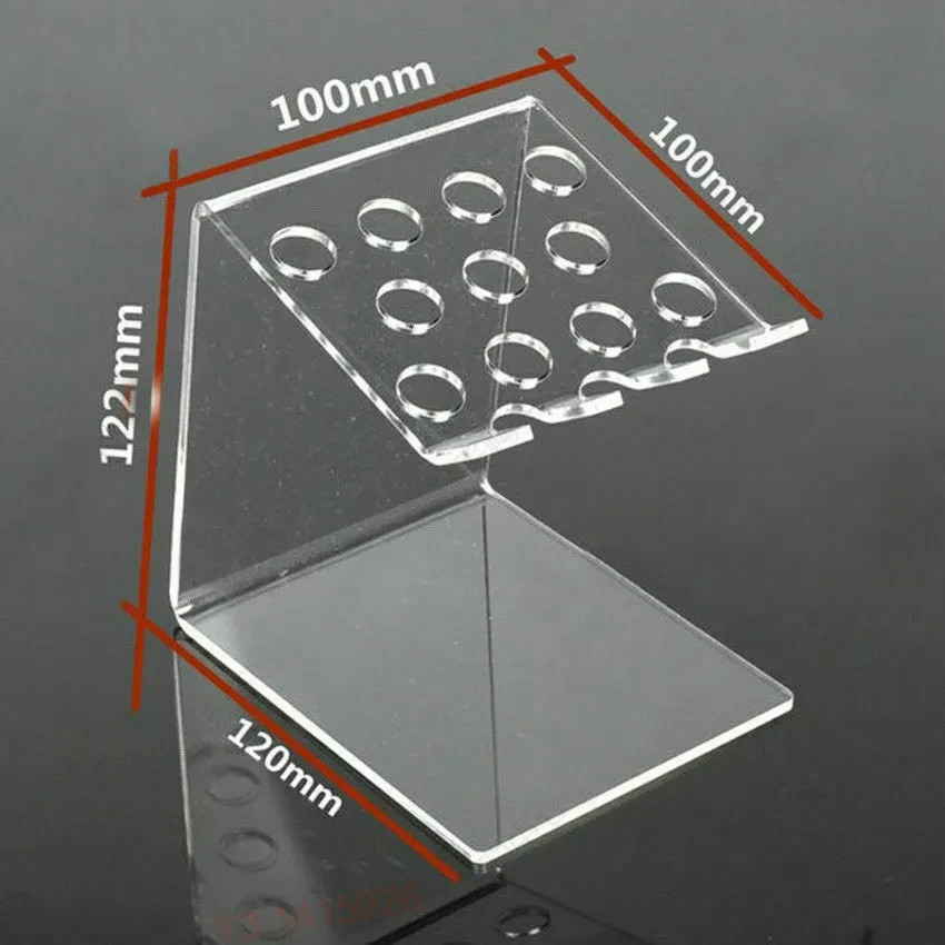 1 Pcs Resin Dental Composite Syringe Acrylic Organizer Frame Holder Transparent