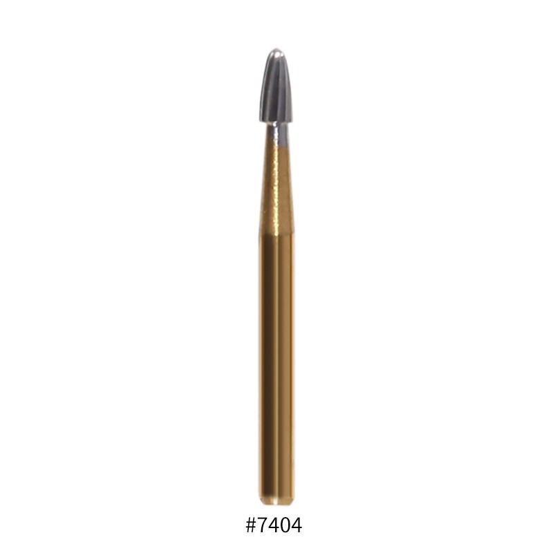Dental Trimming Finishing Carbide Burs Drill Gold 7901/Endo-Z/7404/7406/7408 fo
