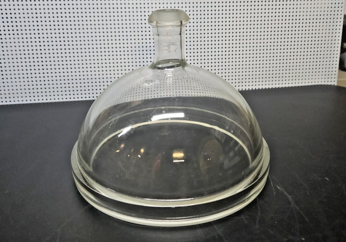SCHOTT DURAN Large Glass Reaction Vessel Top 200mm ID / 240mm OD