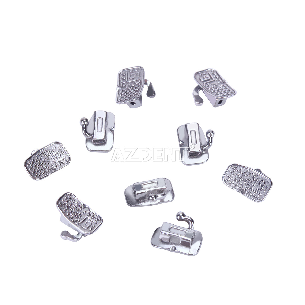 AZ Dental Orthodontic Buccal Tube Roth 022 1st Molar Bondable Monoblock Non-Conv